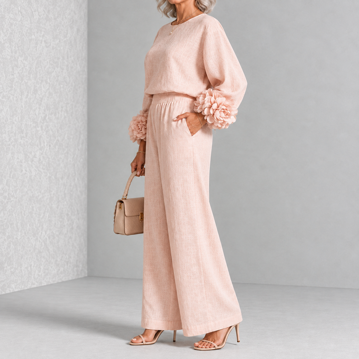 ROSALIE | FLORAL CUFF TWO-PIECE SET