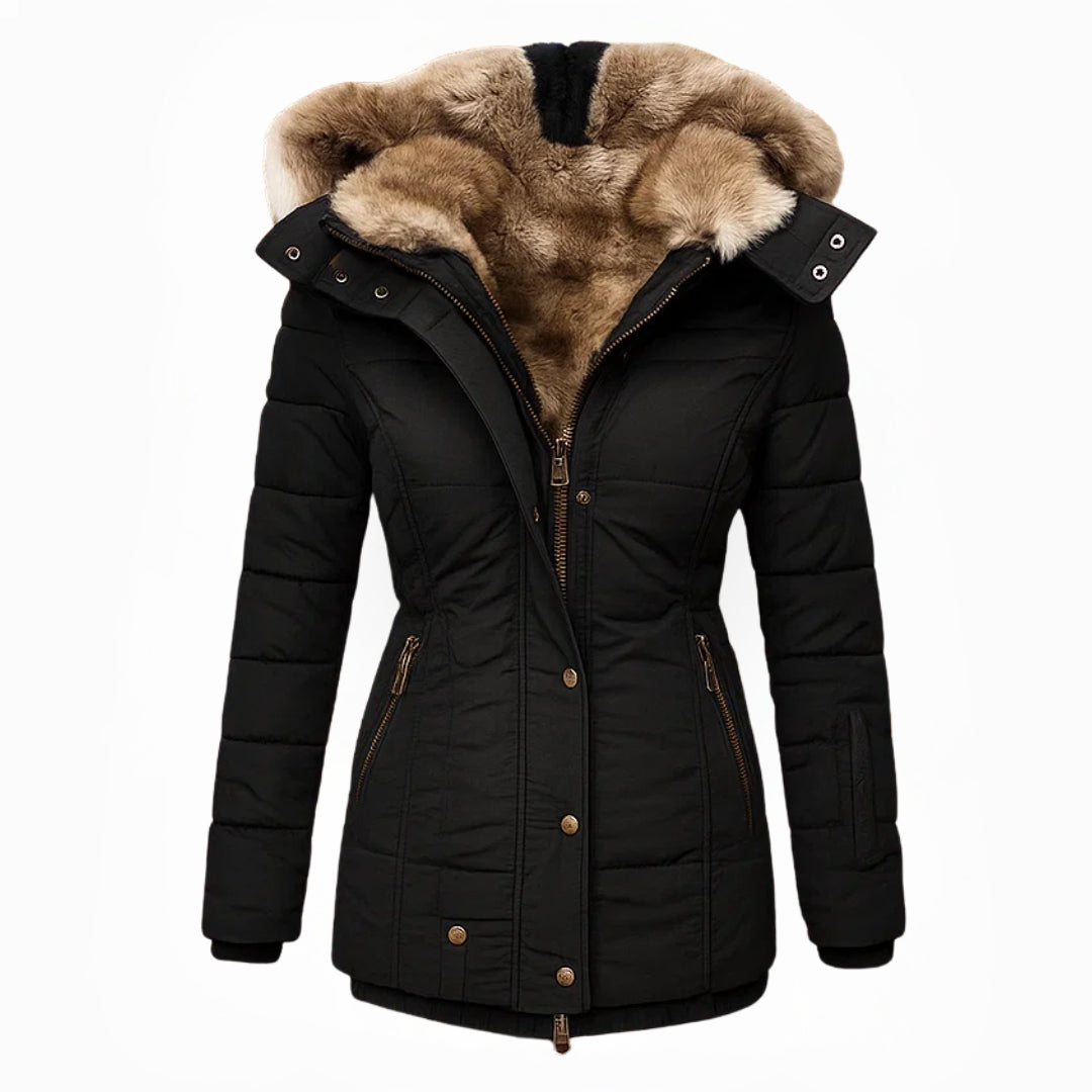 Greta | Hooded Quilted Winter Coat