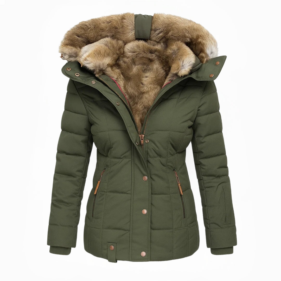 Greta | Hooded Quilted Winter Coat