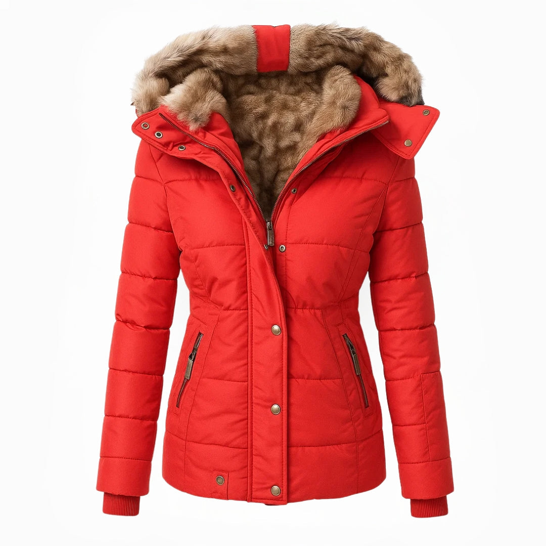 Greta | Hooded Quilted Winter Coat