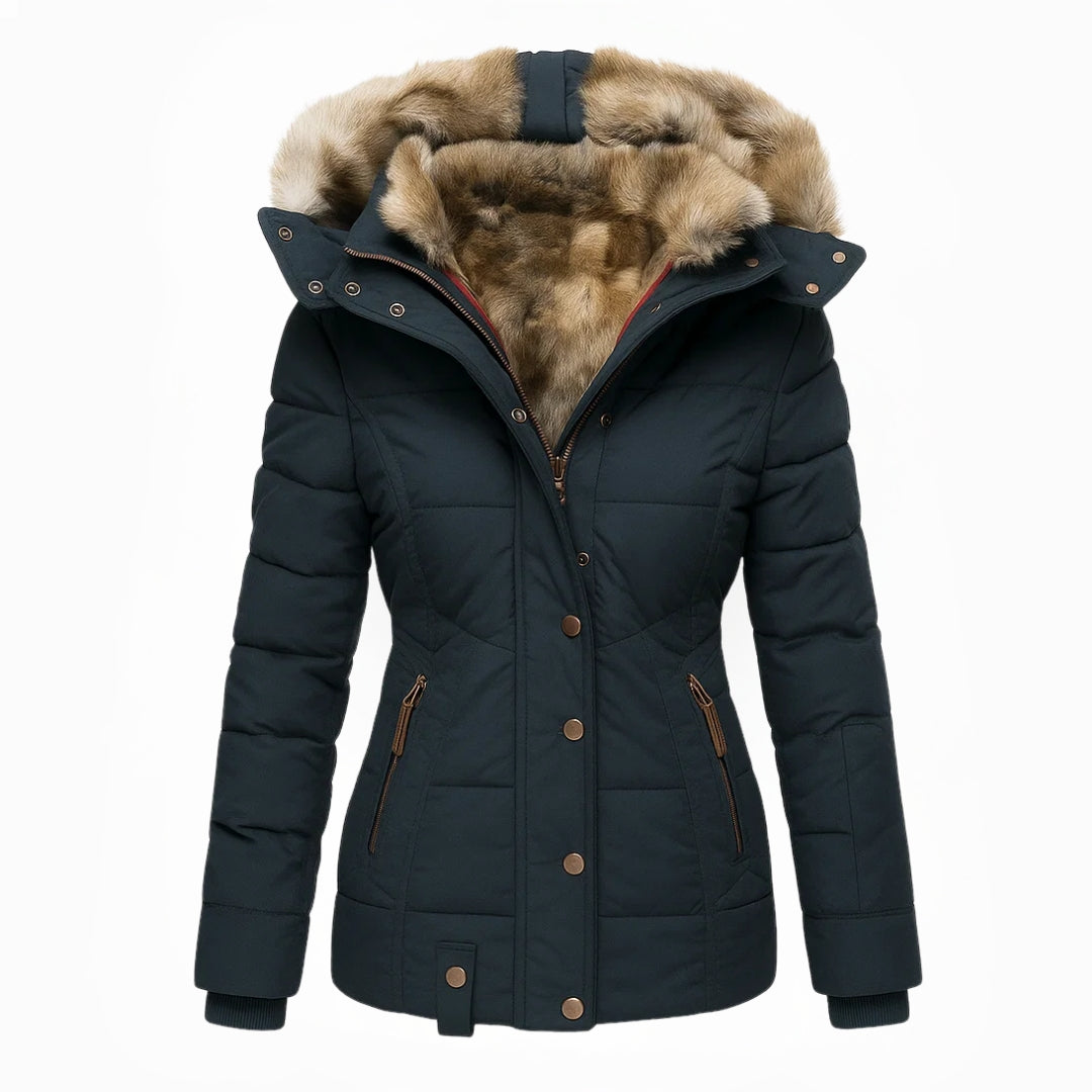 Greta | Hooded Quilted Winter Coat