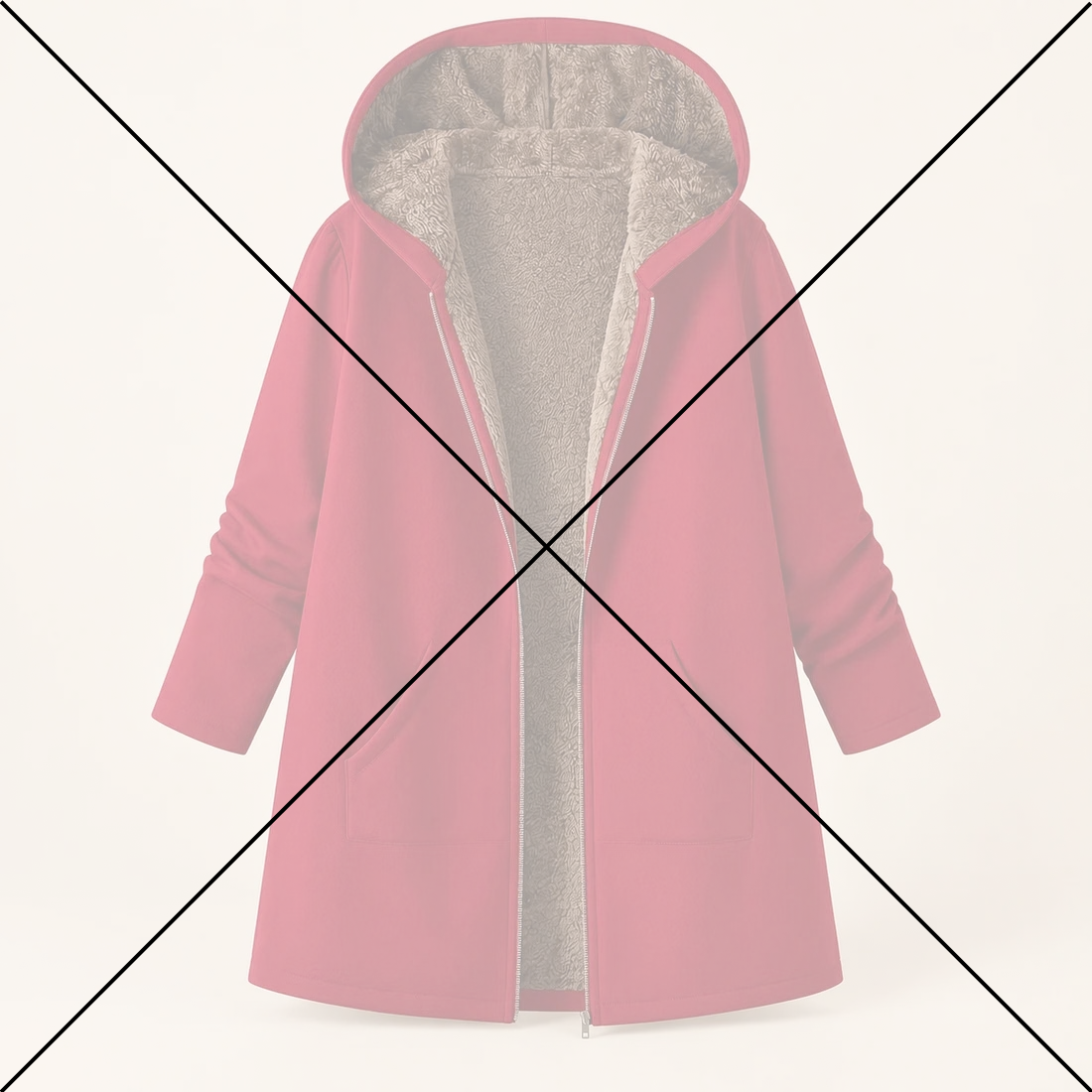 Evelyn™ | Cozy Sherpa-Lined Hooded Coat