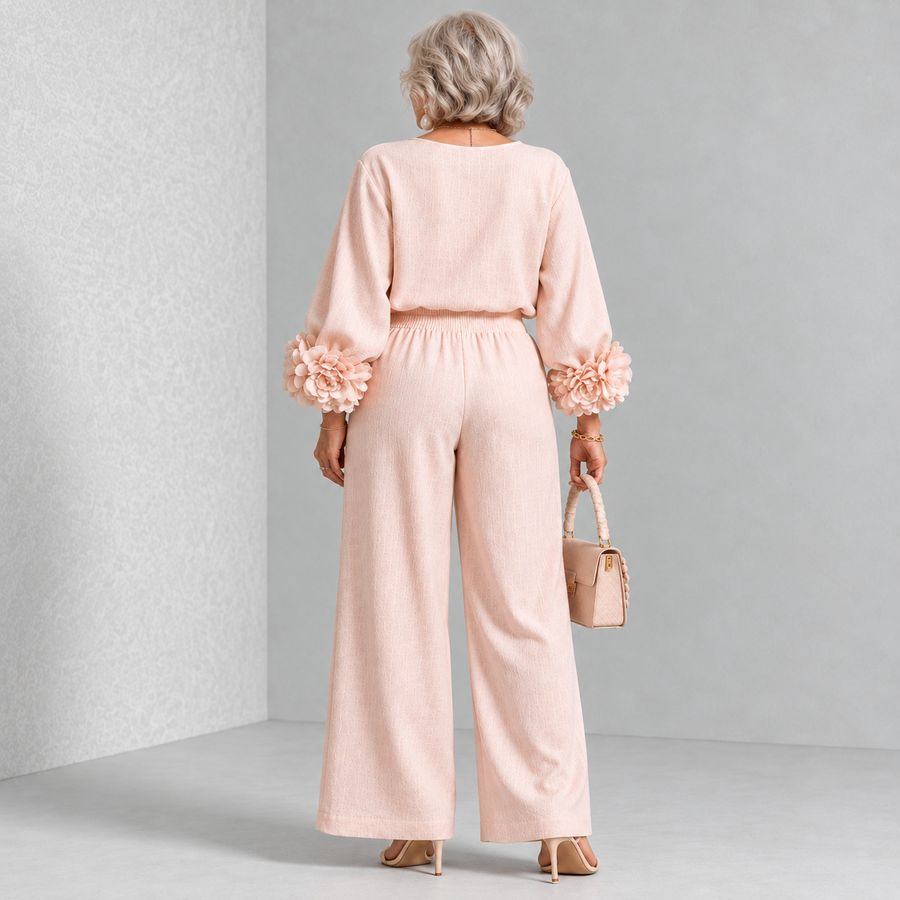 ROSALIE | FLORAL CUFF TWO-PIECE SET