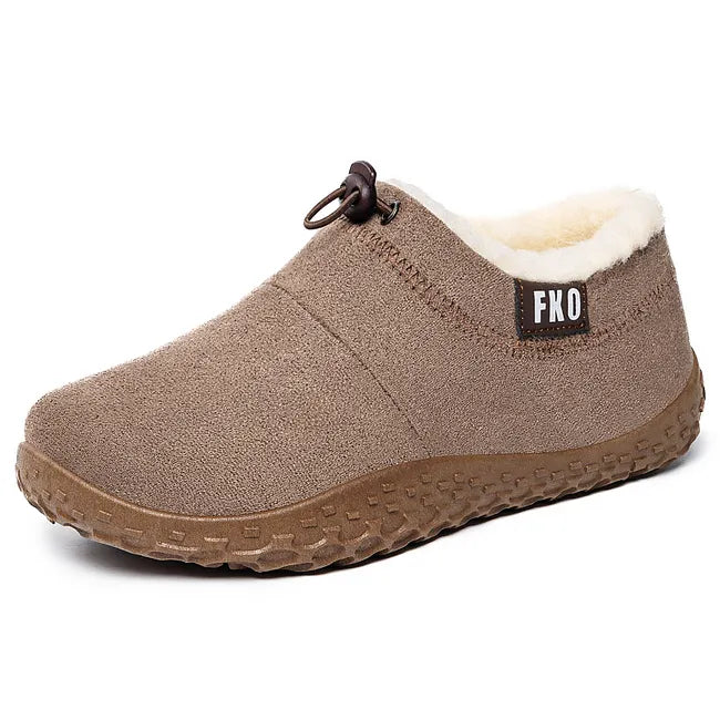 Kamira | Faux Fur Lined Slip-On Booties