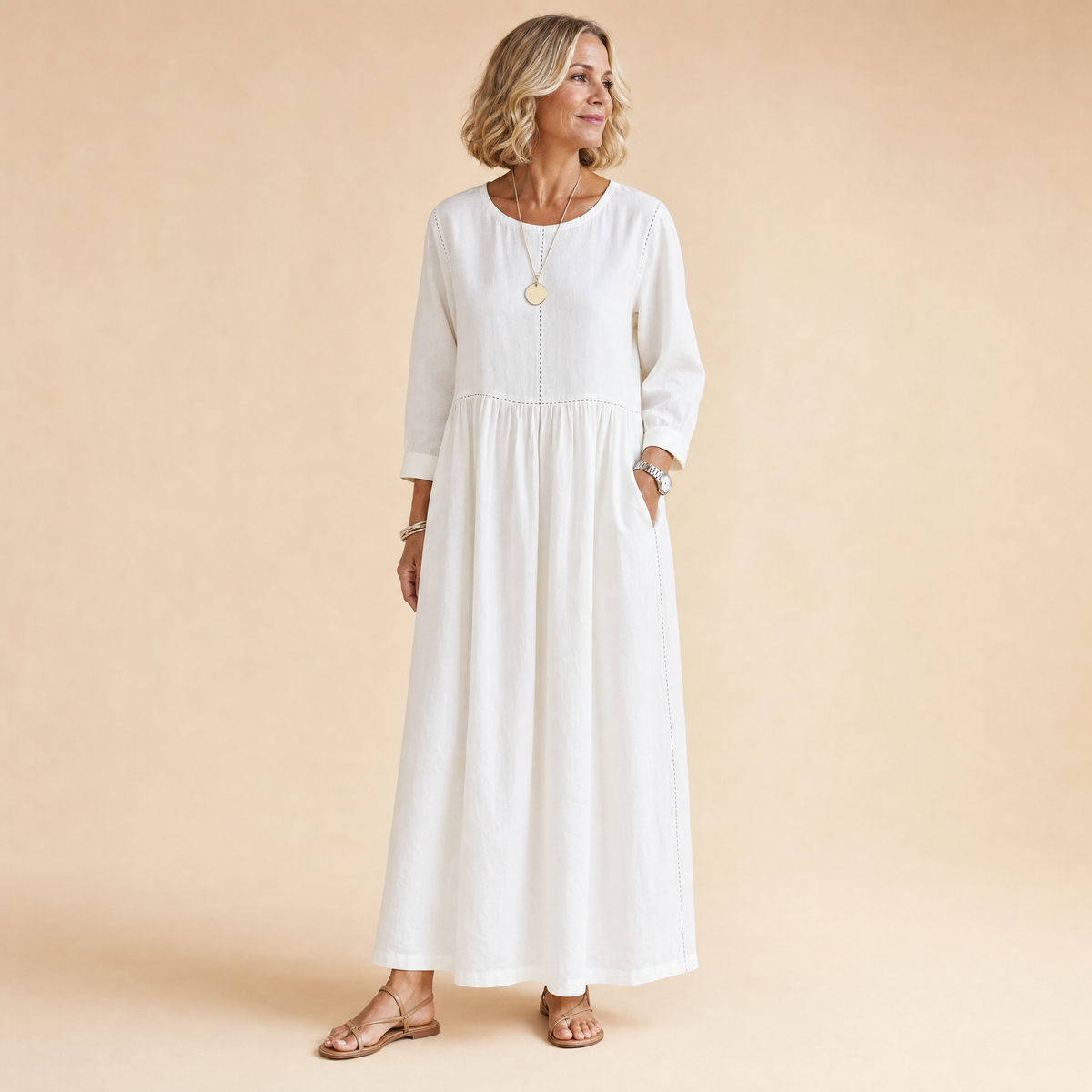Lisette | Relaxed Pocket Maxi Dress